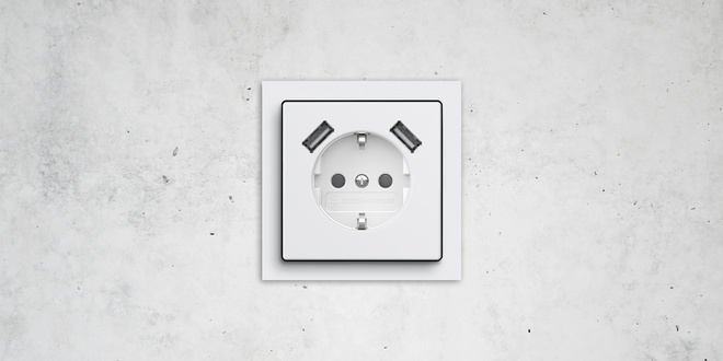 SCHUKO® USB-Steckdose bei Elektrotechnik Homeier GmbH in Alteglofsheim