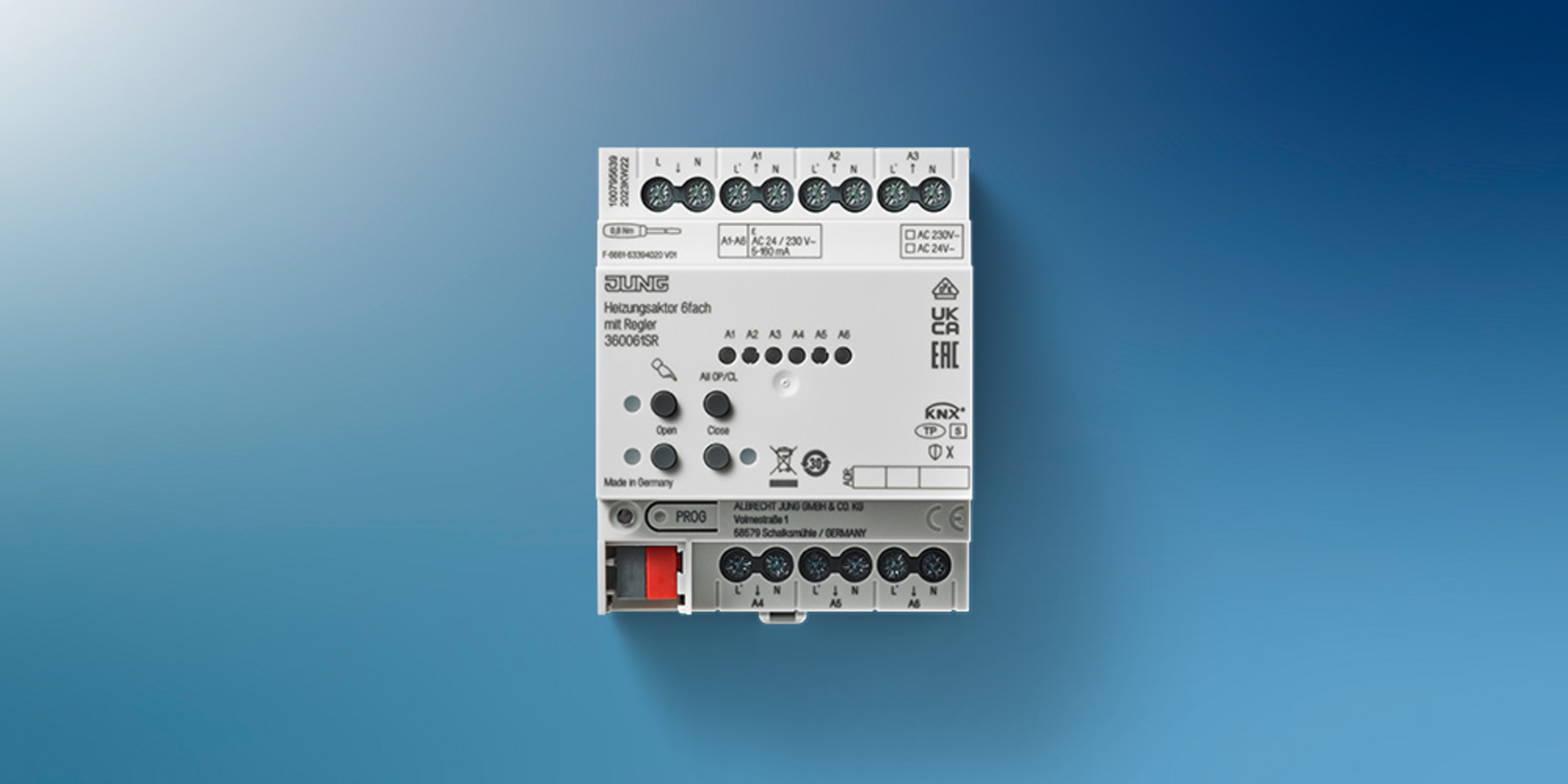 KNX Heizungsaktor 6-fach bei Elektrotechnik Homeier GmbH in Alteglofsheim