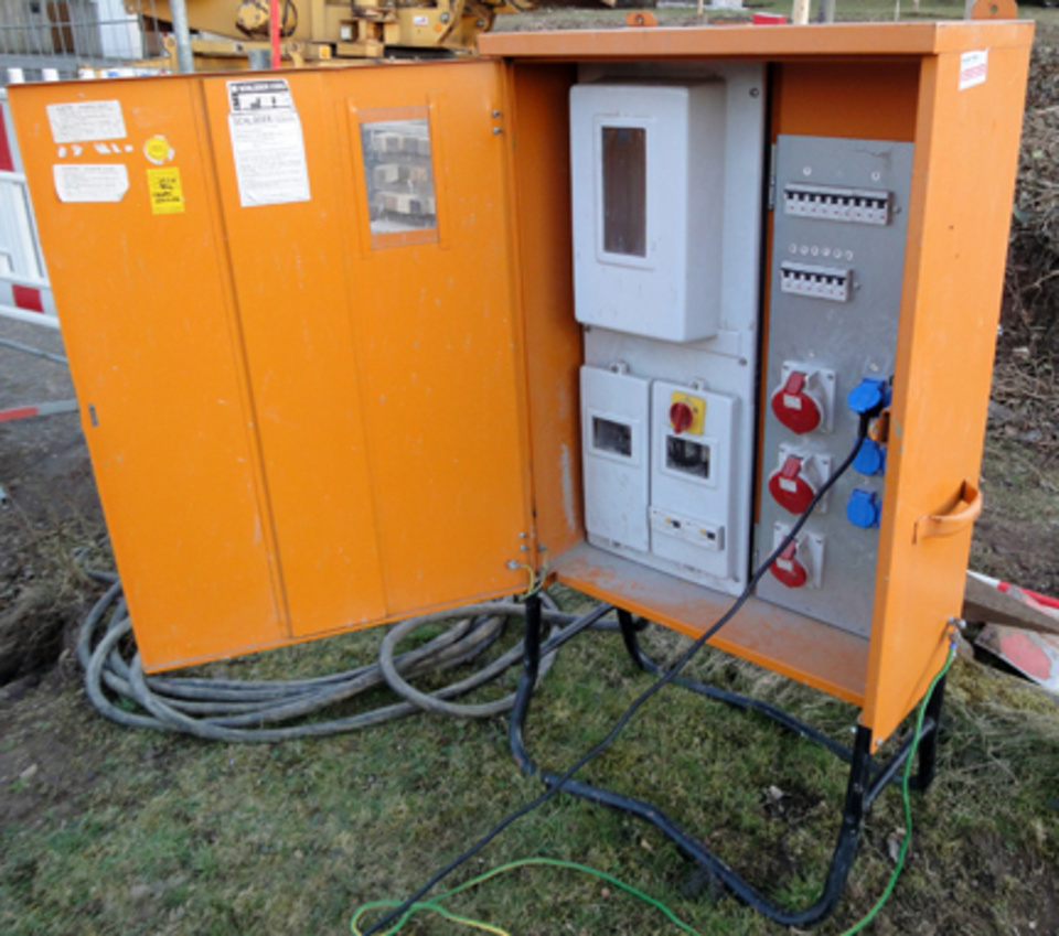 Baustromkasten bei Elektrotechnik Homeier GmbH in Alteglofsheim